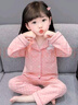 迪士尼兒童睡衣2-7歲女寶寶春秋新款長(cháng)袖中小童3小女孩洋氣開(kāi)衫套裝家居 粉色蘿卜兔【套裝】 120 碼 曬單實(shí)拍圖