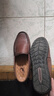 公羊豆豆鞋男2025新款冬季透氣真皮軟底軟皮懶人百搭男士休閑皮鞋男 棕色【皮鞋碼】 40 曬單實(shí)拍圖