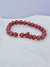 豆蔻時(shí)光帝王砂朱砂手串高含量黃金珠貔貅祈福手鏈本命年男女士款8mm 曬單實(shí)拍圖