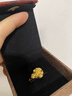 正品18K金戒指細黃金色純的K金鳳尾時(shí)尚簡(jiǎn)約個(gè)性開(kāi)口調節結婚禮物 0.01g 玫瑰花款贈送證書(shū)禮盒 曬單實(shí)拍圖