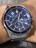 卡西歐（CASIO）EDIFICE 日期顯示 EFS-S510商務(wù)男士手表時(shí)尚休閑防水手表 EFS-S510D-2AVUPR太陽(yáng)能動(dòng)力 曬單實(shí)拍圖