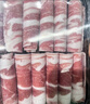 百里炙 國產(chǎn)谷飼火鍋卷雙拼2斤 牛肉卷羊肉卷肥牛卷 火鍋打邊爐生鮮牛肉 曬單實(shí)拍圖