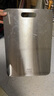 愛(ài)仕達（ASD）菜板 304不銹鋼抗菌防霉砧板切菜板輔食水果板GJ25C1WG中號 曬單實(shí)拍圖