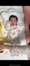 ergobag新生嬰兒防驚跳睡袋夏季雞翅寶寶投降式襁褓神器四季通用 初生升級款 夏季天絲 蒲公英故事 M碼（建議10-16斤） 曬單實(shí)拍圖