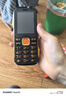 紐曼T13 三防耐摔老人手機 超長(cháng)待機4G全網(wǎng)通移動(dòng)聯(lián)通電信廣電老年雙卡雙待備用機大字大按鍵功能按鍵 黑金色 移動(dòng)版【超長(cháng)待機+正反盲插】 曬單實(shí)拍圖