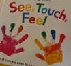 現貨 See, Touch, Feel 紙板書(shū) 觸摸書(shū) 英文原版繪本 幼兒英語(yǔ)啟蒙圖畫(huà)書(shū) Roger Priddy 觸覺(jué) 視覺(jué)  顏色 字母學(xué)習 數字學(xué)習 培養創(chuàng  )造力 See, Touch, Feel 曬單實(shí)拍圖