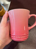 酷彩（Le Creuset） 炻瓷400毫升馬克杯子咖啡早餐辦公家用茶水杯麥片早餐杯陶瓷歐式 400ml馬克杯石英粉 曬單實(shí)拍圖
