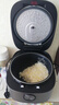 美的（Midea）電飯煲微壓柴火飯電飯鍋智能多功能微壓電飯煲煮粥鍋家用大容量IH電磁加熱一級(jí)能效 【立體IH精鐵釜】18分鐘快煮2-8人適用 4L 曬單實(shí)拍圖