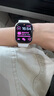 Apple/蘋(píng)果 Watch Series 10 智能手表GPS款42毫米玫瑰金色鋁金屬表殼淡桃粉色運動(dòng)型表帶S/M MX1R3CH/B 曬單實(shí)拍圖
