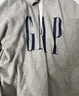 GAP男女裝2025秋季新款logo印花抓絨寬松運動(dòng)連帽衫衛衣786920 灰色 L (175/96A) 亞洲尺碼 曬單實(shí)拍圖