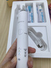 羅曼（ROAMAN）電動(dòng)牙刷牙醫推薦48000高振頻深度清潔送情侶成人女朋友禮物男士學(xué)生專(zhuān)用2刷頭政府補貼T3小米白銀 曬單實(shí)拍圖