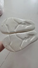 特步（XTEP）洞洞鞋男拖鞋外穿男士情侶厚底休閑運動(dòng)涼鞋男 A457 白色 44-45 曬單實(shí)拍圖