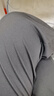 FitonTon闊腿褲女夏季薄款垂感冰絲褲直筒顯瘦褲子系帶休閑寬松長褲X0011 曬單實拍圖