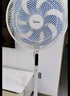 XVVMI【超級單品】輕音立式電風扇家用柔風落地扇臺式桌面小型風扇大風量節(jié)能搖頭宿舍電扇 曬單實拍圖