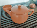 覓陶建水紫陶茶壺復燒漢瓦壺泡茶壺李昊全純手工素壺大口石瓢壺精品 復燒漢瓦一壺兩杯（送藤墊） 曬單實(shí)拍圖