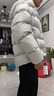 喜馬拉雅玉龍鵝絨服 駱駝聯(lián)名高山攀登專(zhuān)業(yè)戶(hù)外抗寒防風(fēng)防潑水高蓬羽絨服 太空灰 M 曬單實(shí)拍圖