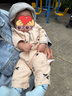 巴厘小豬新生兒嬰兒衣服春秋哈衣爬服初生兒四季長(cháng)袖連體衣嬰兒睡衣 【綁帶款】展翅鵬飛 66cm 曬單實(shí)拍圖