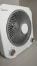 美的（Midea） 電風(fēng)扇 家用臺式小風(fēng)扇空氣循環(huán)扇轉頁(yè)扇辦公室桌面鴻運扇五葉輕音柔風(fēng)臥室宿舍節能省電臺扇 KYT20-25F【8寸推薦款】 桌面轉頁(yè)扇 曬單實(shí)拍圖