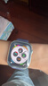 Apple/蘋(píng)果 Watch S11 智能手表GPS款46毫米銀色鋁金屬表殼霧紫色運動(dòng)型表帶S/M MEVW4CH/B 曬單實(shí)拍圖