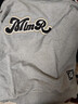 MLMR MY LIFE MY RULES秋季男裝潮流時尚字母印花連帽衛(wèi)衣M2333300 淺花灰 S 170 曬單實拍圖