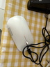 聯(lián)想（Lenovo）無(wú)線(xiàn)藍牙鼠標充電鼠標輕音鼠標 Air Handle輕音雙模鼠標 便攜辦公鼠標 白 曬單實(shí)拍圖