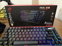 ROG夜魔 機械鍵盤(pán) 無(wú)線(xiàn)/藍牙三模游戲鍵盤(pán) RGB熱插拔客制化Gasket結構OLED屏鍵盤(pán) 【國家補貼】暗夜黑 冰暴灰軸 曬單實(shí)拍圖