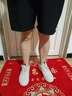 森馬男鞋2025秋季新款休閑百搭小白鞋子男士軟底輕便厚底增高板鞋男款 米色 41 曬單實(shí)拍圖