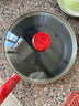 特福（Tefal）平底鍋家用牛排不粘煎鍋少油煙有鈦煎餅鍋電磁爐燃氣灶通用24cm 曬單實(shí)拍圖