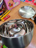 S-StarSStar304泡面碗帶蓋不銹鋼杯方便大小號兒童雙層防燙防摔手柄湯碗 小號泡面碗 曬單實(shí)拍圖