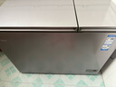 海爾（Haier）181/216/293/368升雙溫冰柜家用臥式冷柜大容量雙箱雙區冷凍冷藏同時(shí)用自動(dòng)減霜抑菌節能省電 291升 【自動(dòng)減霜】三重抗菌+鋼板內膽 曬單實(shí)拍圖