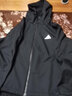 阿迪達斯（adidas）外套女士 2026春新款防風(fēng)戶(hù)外跑步健身運動(dòng)休閑時(shí)尚百搭夾克上衣 KC0054 黑色 L 曬單實(shí)拍圖