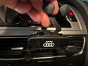 一賓適用奧迪Q5L/A6L/A4L/A3/A7/A8/Q3/Q7/4/Q2L車(chē)載手機支架重力感應 【曜石黑】迷你靜音款 奧迪A6L 19-25款 曬單實(shí)拍圖