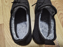 啄木鳥(niǎo)老北京布棉鞋男冬季加絨保暖二棉運動(dòng)中老年2025新款防滑爸爸 黑色 加絨 39 曬單實(shí)拍圖