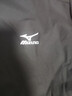 美津濃（MIZUNO）戶(hù)外夾克男連帽梭織透氣情侶鋒衣加絨加厚加棉外套男上衣 曬單實(shí)拍圖