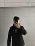 探路者（TOREAD）【極光Hyper】機能沖鋒衣三合一戶(hù)外登山服防風(fēng)防水抓絨外套秋冬 男款-黑色-TAWWBN91780 XL 曬單實(shí)拍圖
