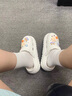 名創(chuàng)優(yōu)品（MINISO）洞洞鞋女夏季外穿沙灘涼鞋防滑厚底踩屎感腳包頭涼拖鞋骨白36-37 曬單實(shí)拍圖