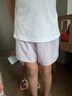 特步童裝女童短袖套裝夏季新款兒童運動(dòng)服速干衣兩件套夏裝 珍珠白 140 cm 曬單實(shí)拍圖