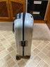 新秀麗（Samsonite）經(jīng)典貝殼拉桿箱男女超輕盈旅行行李箱升級版 白色 CS2 20英寸 可擴展 曬單實(shí)拍圖