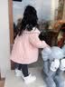 班喜迪女童打底褲秋冬款2026新款洋氣寶寶加絨長褲兒童休閑外穿褲子冬裝 深灰色 100 曬單實拍圖