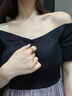 老廟黃金戒指女鉆紋米字足金999對戒閉口戒情侶結婚戒男士女士同款 可聯(lián)系客服刻字 商品為單只 曬單實(shí)拍圖