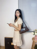 CinvaiKrose法棍包包女款2025年新款高級感腋下包單肩斜挎女包生日禮物送女友 咖啡色【節日送禮可代寫(xiě)心意賀卡】 曬單實(shí)拍圖