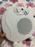 容聲小型取暖器家用暖風(fēng)機電熱取暖器桌面小型電暖器熱風(fēng)機電暖氣節能省電小型電熱烤火爐熱風(fēng)機 米色【三檔調節】-雙溫控-線(xiàn)長(cháng)1.2米 曬單實(shí)拍圖