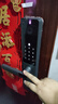 螢石DL20FV智能人臉視頻鎖 鐵門版標(biāo)準(zhǔn)鎖 3D人臉識別指紋握開視頻鎖 家用半自動貓眼門鈴電子鎖 曬單實(shí)拍圖