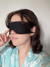 JCZS德國品牌眼罩遮光親膚睡眠專(zhuān)用午休晚上睡覺(jué)神器男女緩解眼疲勞透 粉色【0壓感 親膚不勒耳】1個(gè)裝 曬單實(shí)拍圖