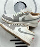 耐克（NIKE）Air Jordan 1 Low AJ1米灰 舒適百搭 男子低幫休閑板鞋 553558-169 42.5 曬單實(shí)拍圖