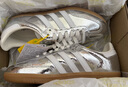 阿迪達斯 （adidas）三葉草 七夕禮物女子 SAMBA OG W 休閑鞋 JR0035 金屬銀 38 曬單實(shí)拍圖