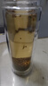 京東京造雙層加厚玻璃杯 無鉛高硼硅帶茶隔水杯304茶隔泡茶杯男士360mL 曬單實(shí)拍圖