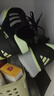 adidas領(lǐng)航系列Supernova Eterno舒適隨心暢跑慢跑鞋男女阿迪達斯 黑色/亮金屬鐵灰/綠   42.5 曬單實(shí)拍圖