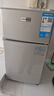 志高（CHIGO）小冰箱迷你小型家用冷藏冷凍兩用宿舍出租房用雙門(mén)辦公室電冰箱節能省電 【店長(cháng)推薦】48L銀色【三天約一度電】 曬單實(shí)拍圖