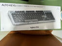 羅技（Logitech）ALTO KEYS K98M 琥珀系列 AI客制化無(wú)線(xiàn)機械鍵盤(pán) 熱插拔大理石軸 黑色 曬單實(shí)拍圖